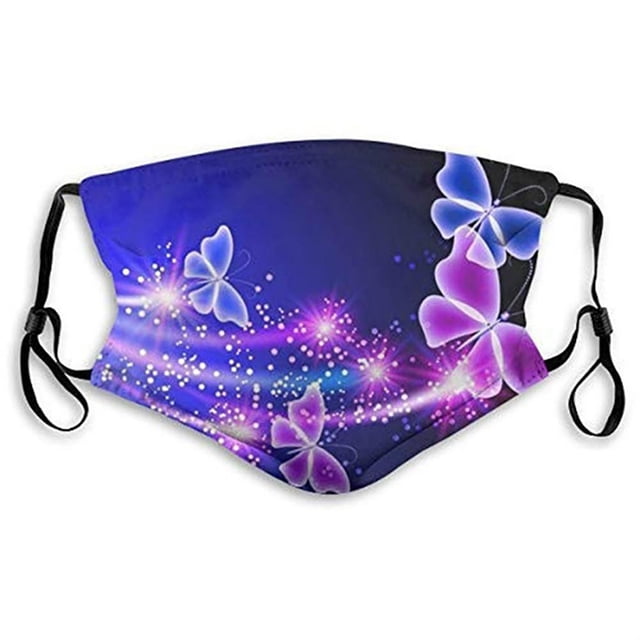 Cubierta Antipolvo De Mariposa A La Moda Para Mujer, Cubierta Para La Boca De Algodón Transpirable A Prueba De Polvo Para Exteriores, Cubierta Cálida Para La Cara De Invierno Para Adultos Yuarrent OD015574-01