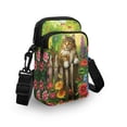 thumbnail image 3 of HELLHERO Underarm Shoulder Bag for Unisex Polyester Crossbody Bags with with Shoulder Strap, Galloping Horse in Meadow, 3 of 7