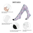 thumbnail image 5 of Pofeuu Tie Dye Print Compression Socks for Women & Men Circulation - Best Support for Nurses,Running,Athletic,Sports, 5 of 7