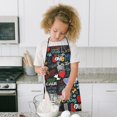 thumbnail image 4 of I Love My Dogs Art Kids Aprons for Girls and Boys,Adjustable Neck Strap Toddler Aprons for Kids Cooking Baking, 4 of 7