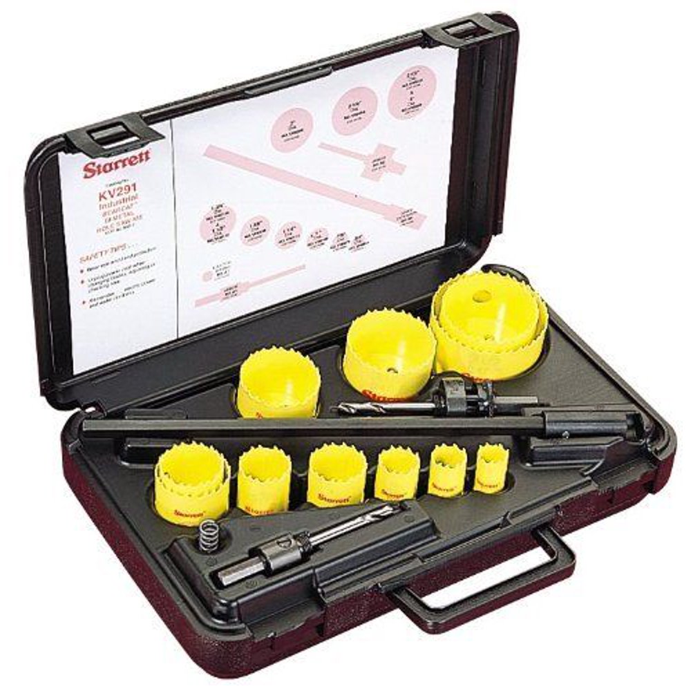 Industrial Hole Saw Kit Starrett KV291
