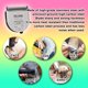 thumbnail image 3 of Cuchillas Ajustables de Acero Inoxidable TRAH 5 en 1 para Grooming de Perros, 3 of 6