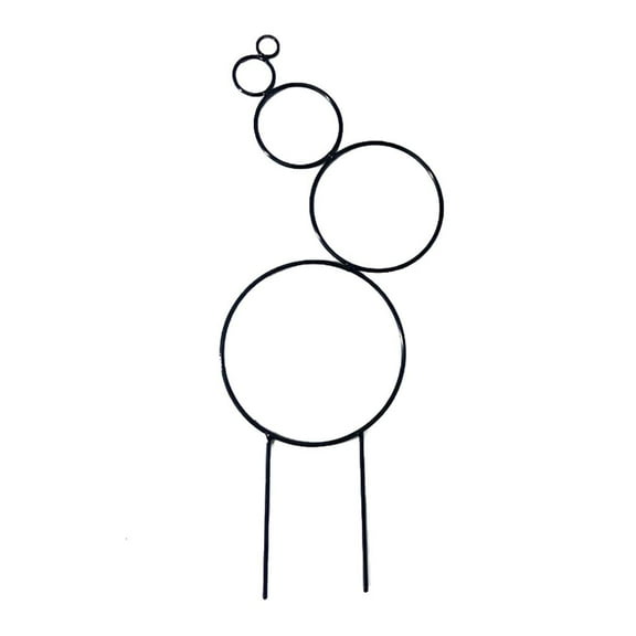 YIEMEEN Round Trellis for Potted Plant 14” Tall Garden Trellis for Climbing Plant Vine Flower Stand Rack Trellis Decoration