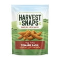 thumbnail image 2 of Harvest Snaps Veggie Chips 4 Count Multipack – Includes 2 Bags Black Pepper 3.3oz and 2 Bags Tomato Basil 3oz – Gluten Free, Plant-Based, Crunchy Healthy Snack, 2 of 3