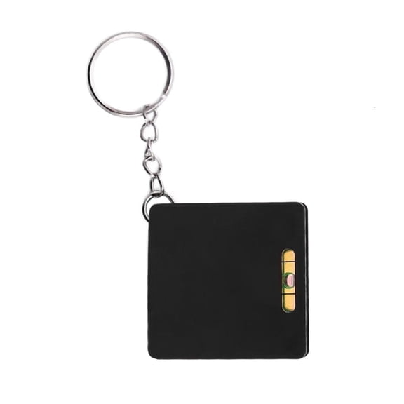 MOMOJIA Mini Level & Tape Measure Set in Dark Ideal for Designers Home Projects