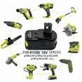 thumbnail image 3 of 8000mAh 18V High-Capacity Li-ion Battery for RYOBI One+ Tools - Compatible with P108/P104/P107/RB18L20 Series, 3 of 9