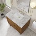 thumbnail image 7 of James Martin Vanities 545-V36-LNO-3CAR Laurent 36" Single Basin Poplar Wood Vanity Set -, 7 of 7