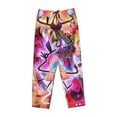thumbnail image 4 of Bill Cipher Women's Pajama Pants Comfy Casual Loose Sleep Bottoms Pants Drawstring Wide Leg Long Lounge Pants, 4 of 8