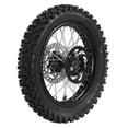 thumbnail image 1 of Reemplazo De Neumático De Llanta De Rueda Trasera, Conjunto De Neumático De Llanta De Rueda Trasera De Moto De Cross Fácil Instalación Para Moto De Cross De 110, 125 Y, 1 of 7