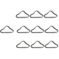thumbnail image 1 of trampoline Spring, Trampoline Triangle Buckle, Trampoline V Rings Stainless Steel Triangle Rings Buckle For Bracelet Keeper Trampoline Boun, 1 of 5