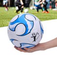thumbnail image 4 of Cuero de PU resistente al desgaste Estabilidad fuerte contra patadas de pelota de fútbol liviana pelota de fútbol escolar para principiantes de entrenamiento al aire libre ANGGREK Otros, 4 of 8