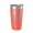 Coral, variant on Horse Face Tumbler Horseback Rider Travel Mug Equestrian Gift Insulated Laser Engraved Coffee Cup Horse Lover Farmer 20 oz Orange