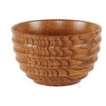 thumbnail image 2 of KULOKHUI Tea Cup Solid Wood Retro Wooden Coffee Cup Restaurant Insulation Wooden Cup Tea Cup Jujube Wooden CupCOne Size, 2 of 2