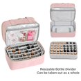 thumbnail image 4 of Organizador de esmaltes de uñas LEFOR·Z, bolsa de almacenamiento de doble capa, 4 of 7
