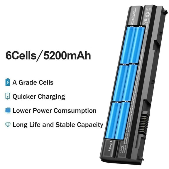 New 60Wh Battery For Dell Latitude E6420 E6430 E5420 E5520 E5530 T54FJ M5Y0X