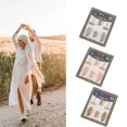 thumbnail image 2 of Women Pearls Scarf Buckles Clip Suit Scarf Holder Elegant Versatiles Scarf Clip Fashion Accessory White, 2 of 4