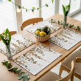 thumbnail image 5 of Eucalyptus Leaf Placemats Set of 4 Brown Leaves Place Mats Table Mats Kitchen Dining Home Outdoor Party Table Decoration, 5 of 9