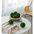 thumbnail image 3 of A&B Home Artificial Foliage Decorative Balls, 4-Inch, Green, Set of 3, 3 of 3