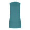 thumbnail image 4 of MSJUHEG Going Out Tops Womens Tank Square Neck Tank Top Women Womens Summer Tank Tops Halter Tops for Women Summer Pleated Square Neck Tunics Women Halter Top White L, 4 of 5