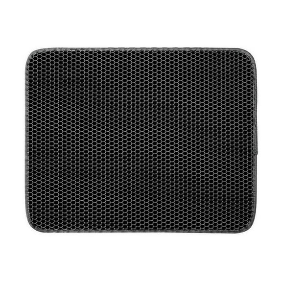 BESTSKY Cat Litter Mat,Fits Various Litter Boxes Litter Mat,Washable and Convenient Cleaning Honeycomb Litter Control Design Cat Stuff,16In