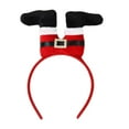 thumbnail image 4 of Diadema navideña,Diadema navideña para niños y adultos. Tocado navideño.,Accesorios para el cabello y accesorios fotográficos para fiestas navideñas,Suministros de Pantalones de Papá Noel, 4 of 8