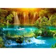 thumbnail image 1 of Diamond Painting DIY Falls Ronda completa Hugtrwg Para estrenar, 1 of 1