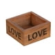 thumbnail image 3 of Maceta de madera natural rústica para plantas suculentas, macetero para jardín Likrtyny 1na1eq6kd8zd1wf1, 3 of 6