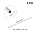 thumbnail image 2 of Tapa de tubo de acero inoxidable 304 Uxcell para maquinaria industrial 6mm x 0.5mm x 300mm, 2 of 5