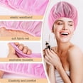 thumbnail image 3 of Topboutique Mesh Sleep Bonnet,4 Pcs Curly Hair Nets Sleep Caps,Unisex Elastic Cooking Hat,Durable Bouffant Hair Nets,Curly Hair Nets Sleep Caps for Sleeping Night and Food Service,Mixed Color, 3 of 8