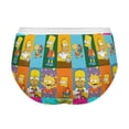 thumbnail image 4 of Simpsons Women's Underwear Briefs Soft Stretch Panties Breathable Comfortable Panties Undies L, 4 of 6