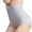 01-Grey, variant on SUYOLL Women Underpants High Waist Solid Color Shapewear Panties Tummy Control Lifter Body Shaper Panty Slim Waist Trainer Pants Soft Breathable Panties