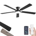 thumbnail image 1 of Ventilador de Techo ZMISHIBO 60" empotrado con Luz LED y Control Remoto, 1 of 9