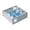 Blue, variant on Modular Wooden Hamster Maze Hideout Box Multi-Compartment Tunnel Foraging Playhouse 5 Optional Colors Mental Stimulation Enrichment Toy For Hamsters Gerbils Mice Small Rodents(Green-21X20CM)