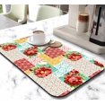 thumbnail image 3 of Dish Drying Mat for Kitchen Counter 20x12in Washable Quick Dish Drying Pad Rubber Backed Absorbent Draining Mat Fit Kitchen Counter,Bar,Under Sink,Dishes,Utensils,Dish Rack, 3 of 5