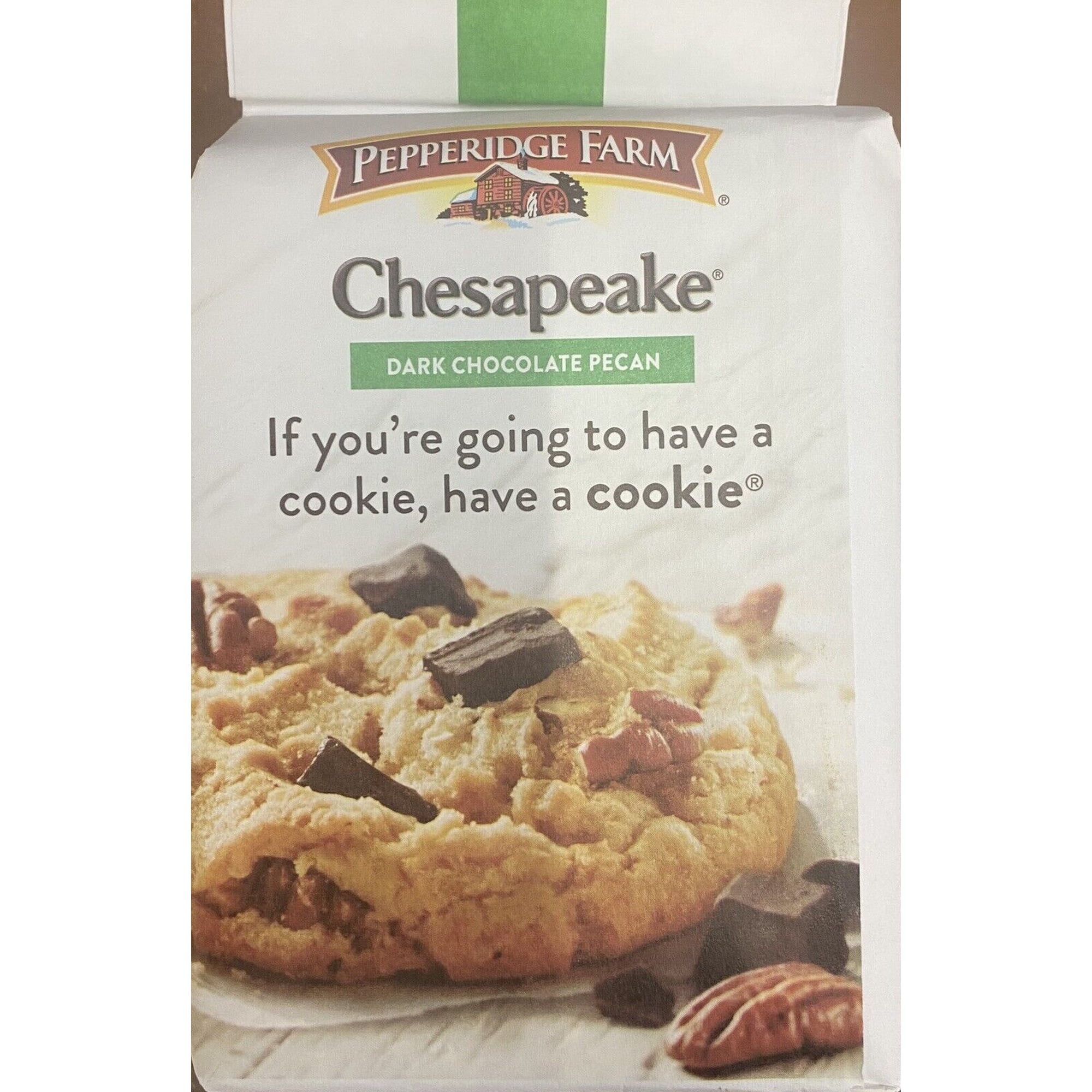 Pepperidge Farm Chesapeake Dark Chocolate Pecan Cookies 7.2 oz Bag FREE SHIPPING