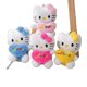 thumbnail image 2 of Colgante lindo de la felpa del bolso de la mochila de la muñeca del gancho agarrador de la felpa de Sanrio de los llaveros del juguete de la felpa del gato del gatito lindo al por mayor, 2 of 4