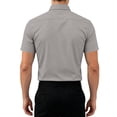 thumbnail image 6 of Kezqiaxn Oversized Shirt Men Summer Short Sleeve Business Work Button Up Shirt with Pockrt Fashion Clothing 2026, 6 of 8