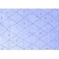 thumbnail image 1 of Ahgly Company Indoor Rectangle Solid Blue Modern Area Rugs, 5' x 8', 1 of 4