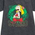 thumbnail image 2 of Hey Arnold! - Ho Ho Ho Stinkos - Toddler And Youth Girls Fleece Dress, 2 of 4