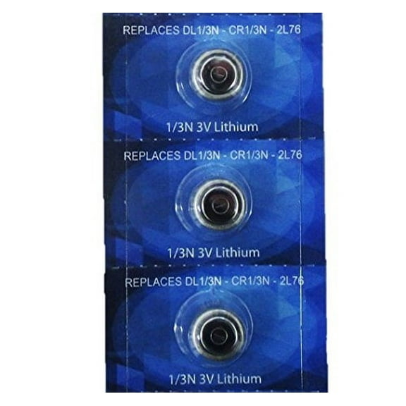 Loopacell 1/3N 3.0 Volt Lithium Battery 3/Pack (DL1/3N)