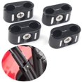 thumbnail image 1 of 4 Pcs Universal Motorcycle Brake Throttle Cable Clamp Clip Holder Organizer Wire Line Clamp For 1984- Harley All Models, 1 of 5