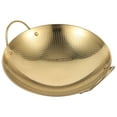 thumbnail image 3 of Stainless Steel Wok Pan Fry Pan Chinese Cooking Pan Honeycomb Structure Hot Pot, 3 of 9