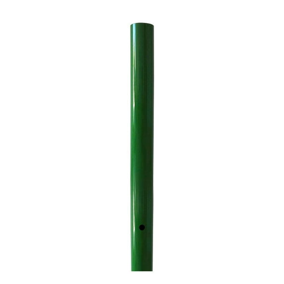 Wellite 96 Inch Outdoor Lamp Post Direct Burial Aluminum Post for Drive Way, Dark Green