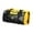 Yellow Black 66L, variant on simhoa Motorcycle Tail Bag Water Resistant Motor Pannier Bag Portable PVC Large Capacity Carrier Rear Seat Bag Saddle Bag for Riding Yellow Black 66L