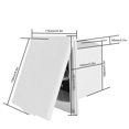 thumbnail image 4 of 1/2in RV Exterior Shower Box Inlet and Outlet Interface White for Caravan RV Boat Motorhome Without Shower Hose/Head, 4 of 4