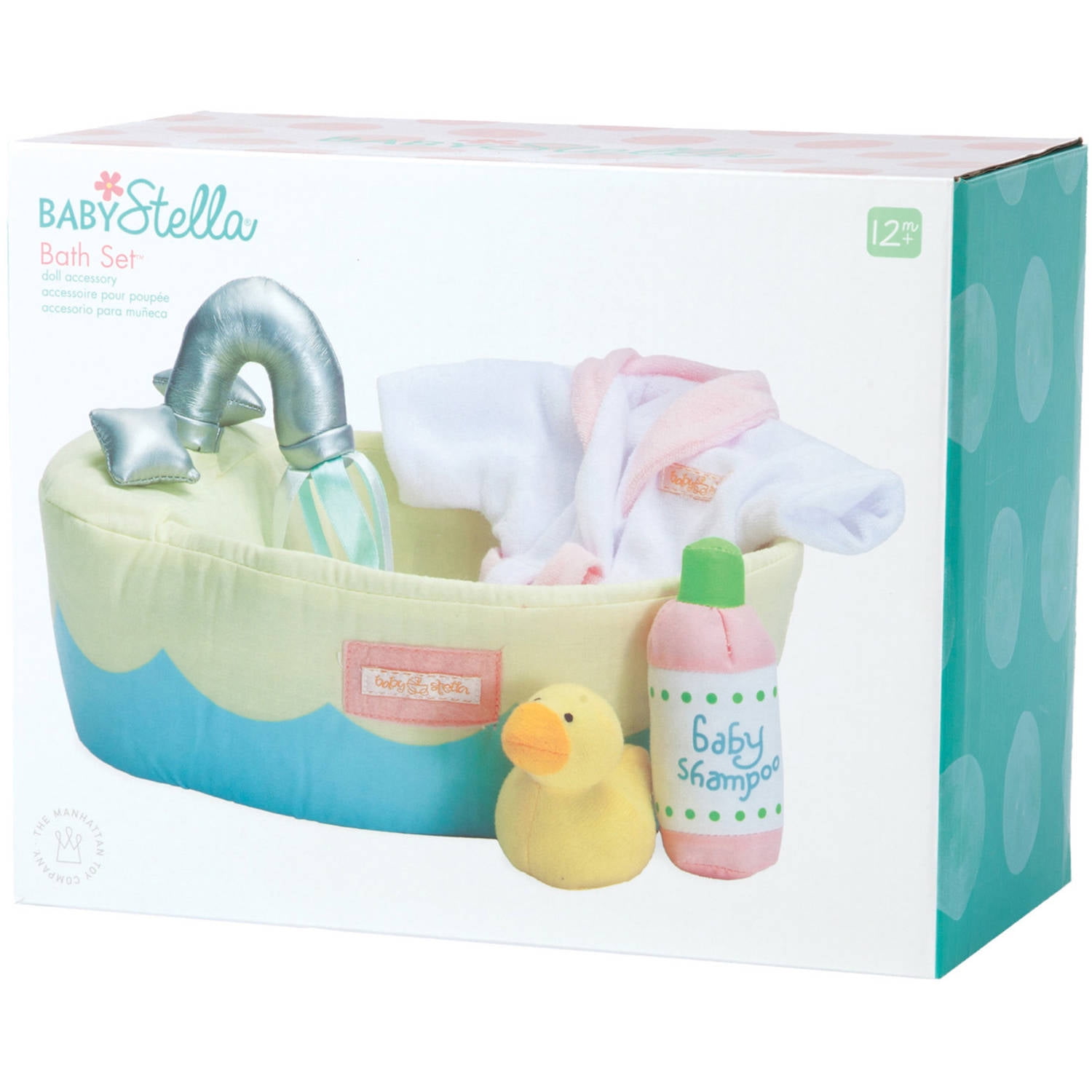 Manhattan Toy Baby Stella Bath Set 15 Doll Accessory Manhattan Toy Baby Stella Bath Set 15 Doll Accessory
