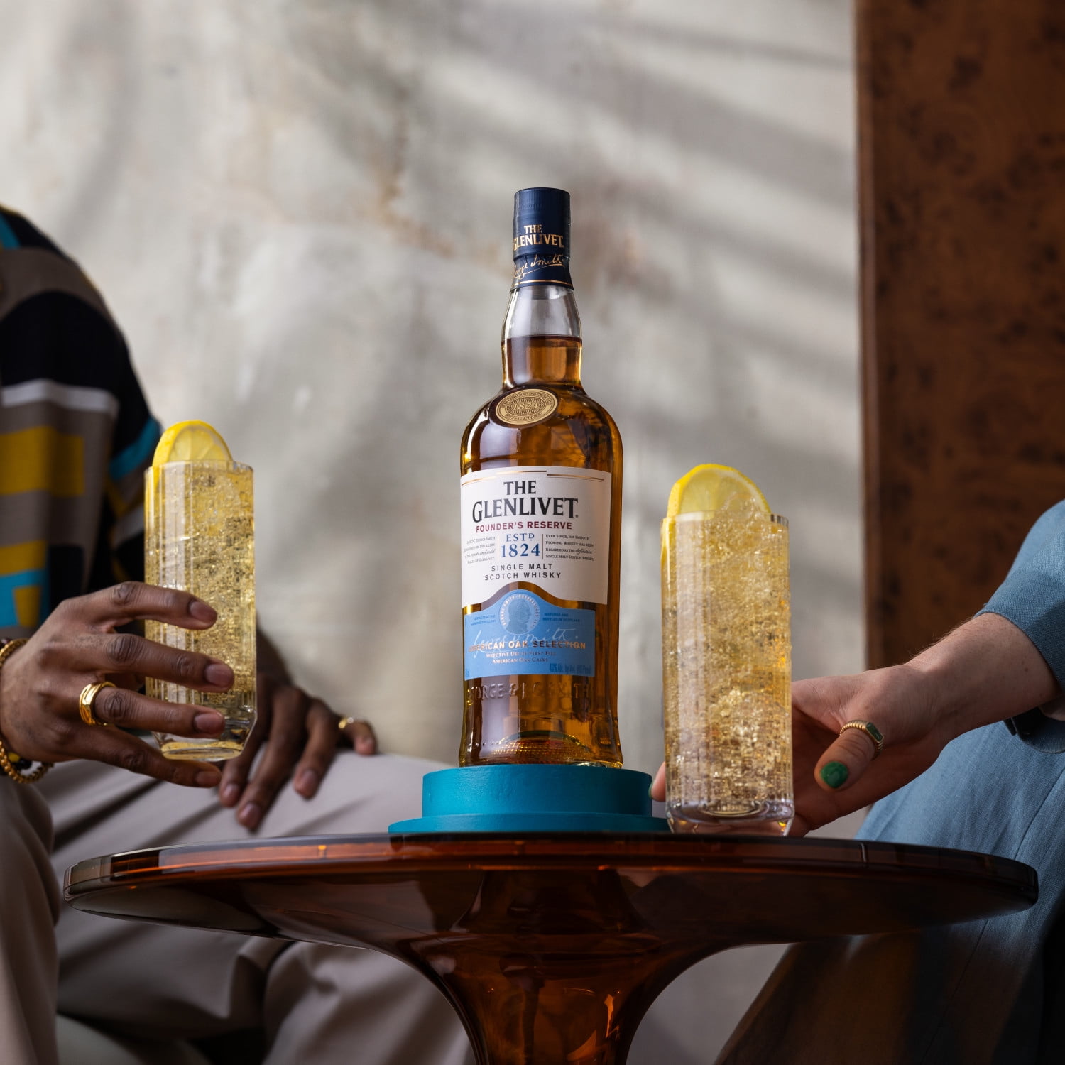 The Glenlivet Founder's Reserve Single Malt Scotch Whisky, 750 ml Bottle, 40% ABV