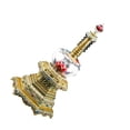 thumbnail image 2 of Yuarrent Adornos de estupa, materiales de vidrio y aleación, opción de regalo, torre decorativa, estupa tibetana, exquisita Decoración del hogar, 2 of 6