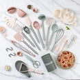 thumbnail image 6 of COOK WITH COLOR Silicone Cooking Utensils Set, Heat-Resistant, Nonstick Kitchen Gadgets (38 Pieces), 6 of 7