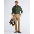 thumbnail image 2 of Free Assembly Men's Oxford Woven Shirt With Long Sleeves, Sizes XS-3XL, 2 of 5